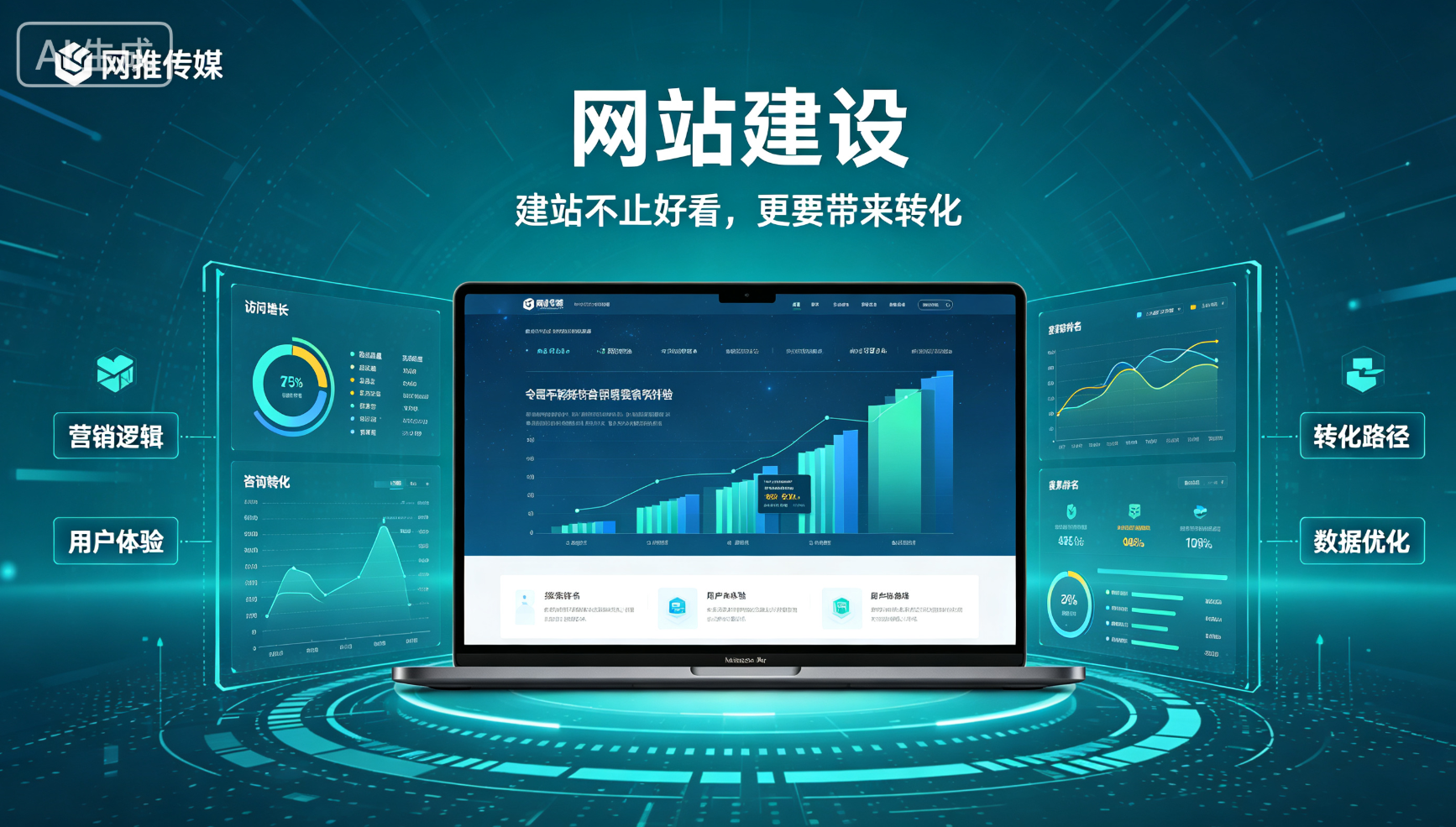 网站建设宣传图